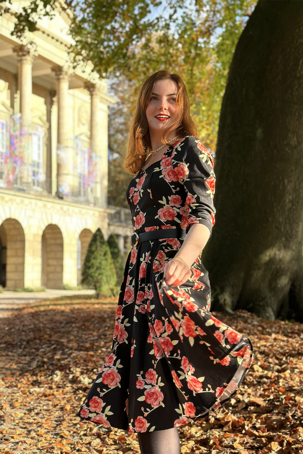 Juliet Floral Swing Dress